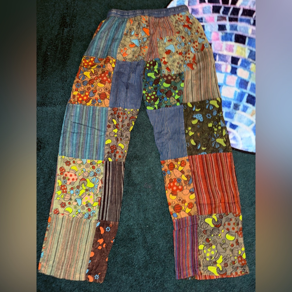 Kathmandu Multicolor Patchwork Pants